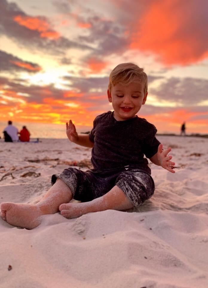 Sunset on the Beach